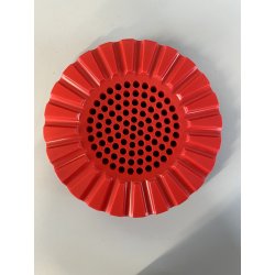 PORTACENERE ASHTRAY DESIGN Anna Castelli Ferrieri KARTELL 4638 ROSSO ANNI '70