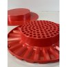PORTACENERE ASHTRAY DESIGN Anna Castelli Ferrieri KARTELL 4638 ROSSO ANNI '70