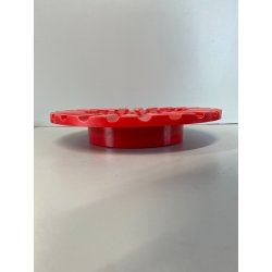 PORTACENERE ASHTRAY DESIGN Anna Castelli Ferrieri KARTELL 4638 ROSSO ANNI '70