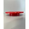 PORTACENERE ASHTRAY DESIGN Anna Castelli Ferrieri KARTELL 4638 ROSSO ANNI '70