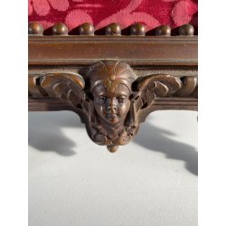 BASSORILIEVO RITRATTO San Giovanni ANTICA CORNICE ARCHITETTONICA in BRONZO '800