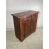 ANTICA CREDENZA 2 ANTE LEGNO NOCE INCARTATA EPOCA '800 MOBILE TV RIPIANO STIPO