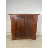 ANTICA CREDENZA 2 ANTE LEGNO NOCE INCARTATA EPOCA '800 MOBILE TV RIPIANO STIPO