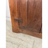 ANTICA CREDENZA 2 ANTE LEGNO NOCE INCARTATA EPOCA '800 MOBILE TV RIPIANO STIPO