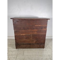 ANTICA CREDENZA 2 ANTE LEGNO NOCE INCARTATA EPOCA '800 MOBILE TV RIPIANO STIPO