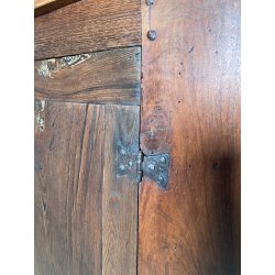 ANTICA CREDENZA 2 ANTE LEGNO NOCE INCARTATA EPOCA '800 MOBILE TV RIPIANO STIPO