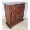 ANTICA CREDENZA BAROCCA LEGNO NOCE EPOCA '700 ANTA CASSETTO MOBILE RIPIANO STIPO