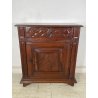 ANTICA CREDENZA BAROCCA LEGNO NOCE EPOCA '700 ANTA CASSETTO MOBILE RIPIANO STIPO