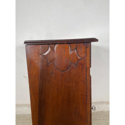ANTICA CREDENZA BAROCCA LEGNO NOCE EPOCA '700 ANTA CASSETTO MOBILE RIPIANO STIPO