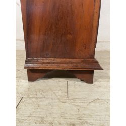 ANTICA CREDENZA BAROCCA LEGNO NOCE EPOCA '700 ANTA CASSETTO MOBILE RIPIANO STIPO