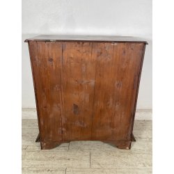 ANTICA CREDENZA BAROCCA LEGNO NOCE EPOCA '700 ANTA CASSETTO MOBILE RIPIANO STIPO