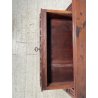 ANTICA CREDENZA BAROCCA LEGNO NOCE EPOCA '700 ANTA CASSETTO MOBILE RIPIANO STIPO