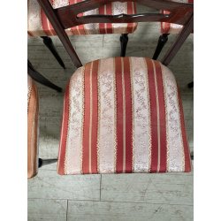 SET 6 SEDIE TAVOLO PRANZO DESIGN VINTAGE ATTR. PAOLO BUFFA CHIAVARINE ANNI 50