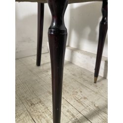 SET 6 SEDIE TAVOLO PRANZO DESIGN VINTAGE ATTR. PAOLO BUFFA CHIAVARINE ANNI 50