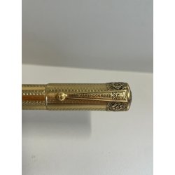 FENDOGRAPH Antica Penna Stilografica RETRATTILE Safety ORO 18kr OLD FOUNTAIN PEN