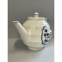 SERVIZIO DA TE CERAMICA ITALIANA SCI LAVENO LATTIERA ZUCCHERIERA TEIERA DECORO