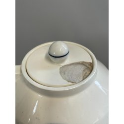 SERVIZIO DA TE CERAMICA ITALIANA SCI LAVENO LATTIERA ZUCCHERIERA TEIERA DECORO