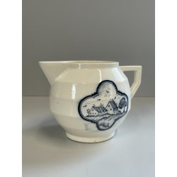 SERVIZIO DA TE CERAMICA ITALIANA SCI LAVENO LATTIERA ZUCCHERIERA TEIERA DECORO