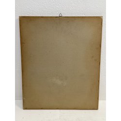 QUADRO DISEGNO SCHIZZO Alessandro Giozza SCORCIO BAITA MONTAGNE DOMODOSSOLA '900