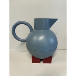 TERMOS ALESSI VINTAGE EUCLID MICHAEL GRAVES ANNI 90 BROCCA AZZURRO BORDEAUX 1L