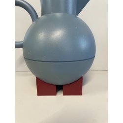 TERMOS ALESSI VINTAGE EUCLID MICHAEL GRAVES ANNI 90 BROCCA AZZURRO BORDEAUX 1L