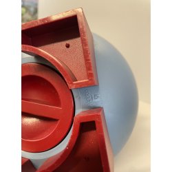 TERMOS ALESSI VINTAGE EUCLID MICHAEL GRAVES ANNI 90 BROCCA AZZURRO BORDEAUX 1L