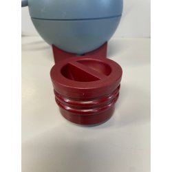 TERMOS ALESSI VINTAGE EUCLID MICHAEL GRAVES ANNI 90 BROCCA AZZURRO BORDEAUX 1L