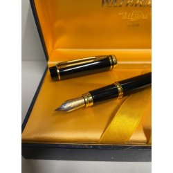 PENNA STILOGRAFICA WATERMAN LE MAN 100 NERA FOUNTAIN PEN BLACK ORO 18K SCATOLA