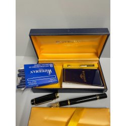 PENNA STILOGRAFICA WATERMAN LE MAN 100 NERA FOUNTAIN PEN BLACK ORO 18K SCATOLA