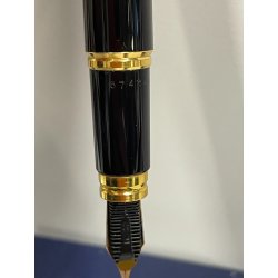 PENNA STILOGRAFICA WATERMAN LE MAN 100 NERA FOUNTAIN PEN BLACK ORO 18K SCATOLA