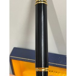 PENNA STILOGRAFICA WATERMAN LE MAN 100 NERA FOUNTAIN PEN BLACK ORO 18K SCATOLA