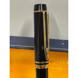 PENNA STILOGRAFICA WATERMAN LE MAN 100 NERA FOUNTAIN PEN BLACK ORO 18K SCATOLA