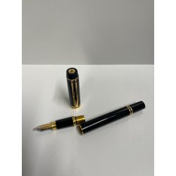 PENNA STILOGRAFICA WATERMAN LE MAN 100 NERA FOUNTAIN PEN BLACK ORO 18K SCATOLA
