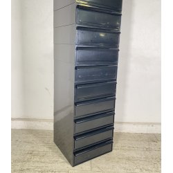 SET 15 MODULI CASSETTIERA Kartell ANNI 70 Simon Fussel MOD. 4602 ABS SCARPIERA