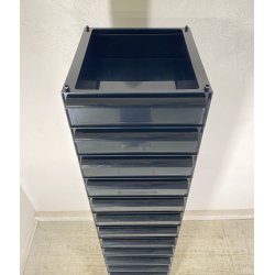 SET 15 MODULI CASSETTIERA Kartell ANNI 70 Simon Fussel MOD. 4602 ABS SCARPIERA