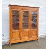 ANTICA LIBRERIA VETRINA LEGNO ABETE 3 ANTE CREDENZA PRIMI 1900 ARMADIO