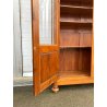 ANTICA LIBRERIA VETRINA LEGNO ABETE 3 ANTE CREDENZA PRIMI 1900 ARMADIO