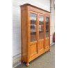 ANTICA LIBRERIA VETRINA LEGNO ABETE 3 ANTE CREDENZA PRIMI 1900 ARMADIO
