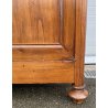 ANTICA LIBRERIA VETRINA LEGNO ABETE 3 ANTE CREDENZA PRIMI 1900 ARMADIO