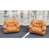 COPPIA POLTRONA DESIGN Mobil Girgi MOD. Sapporo SOFA ARMCHAIR ANNI 70