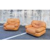 COPPIA POLTRONA DESIGN Mobil Girgi MOD. Sapporo SOFA ARMCHAIR ANNI 70