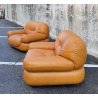 COPPIA POLTRONA DESIGN Mobil Girgi MOD. Sapporo SOFA ARMCHAIR ANNI 70