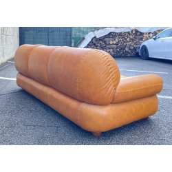 DIVANO 3 POSTI DESIGN Mobil Girgi MOD. Sapporo SOFA ARMCHAIR ANNI 70