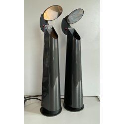 COPPIA LAMPADA TAVOLO "Gibigiana" DESIGN A. Castiglioni PER FLOS VINTAGE '80