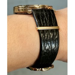 GIVENCHY Life OROLOGIO POLSO DORATO quartz UOMO Vintage Wrist Watch MONTRE data