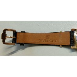 GIVENCHY Life OROLOGIO POLSO DORATO quartz UOMO Vintage Wrist Watch MONTRE data