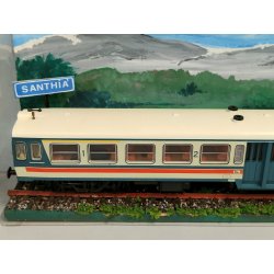 VAGONE TRENO Lima MODELLINO di LOCOMOTIVA FS ALn 663 1015 scala H0 Santhià Arona