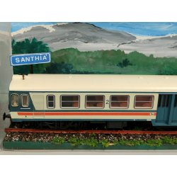 VAGONE TRENO Lima MODELLINO di LOCOMOTIVA FS ALn 663 1015 scala H0 Santhià Arona