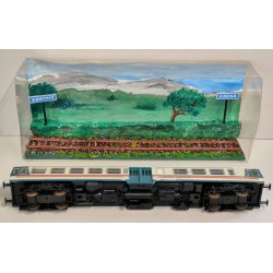 VAGONE TRENO Lima MODELLINO di LOCOMOTIVA FS ALn 663 1015 scala H0 Santhià Arona