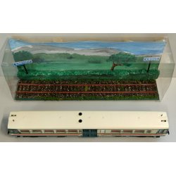 VAGONE TRENO Lima MODELLINO di LOCOMOTIVA FS ALn 663 1015 scala H0 Santhià Arona